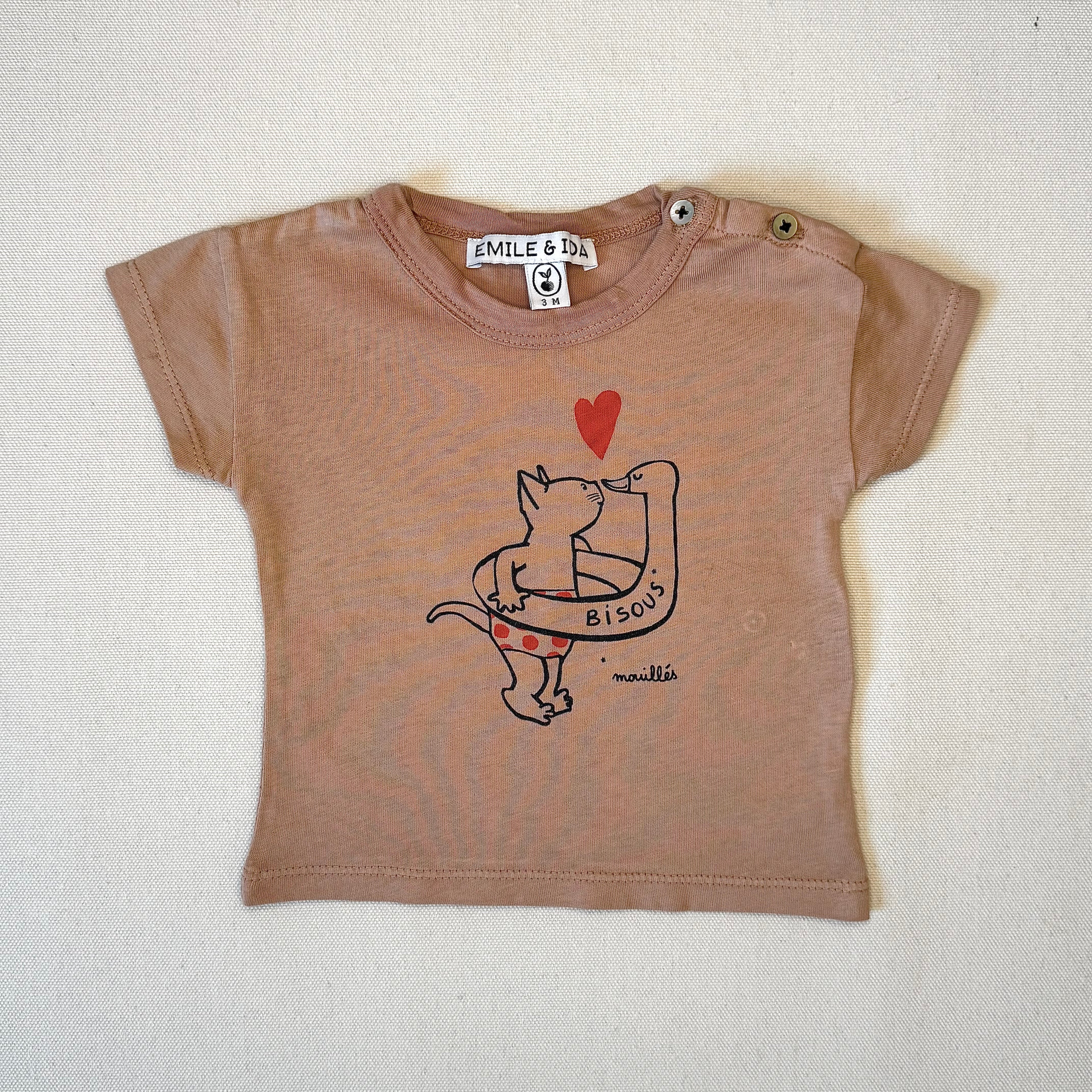 T-shirt Emile & Ida 3 mois