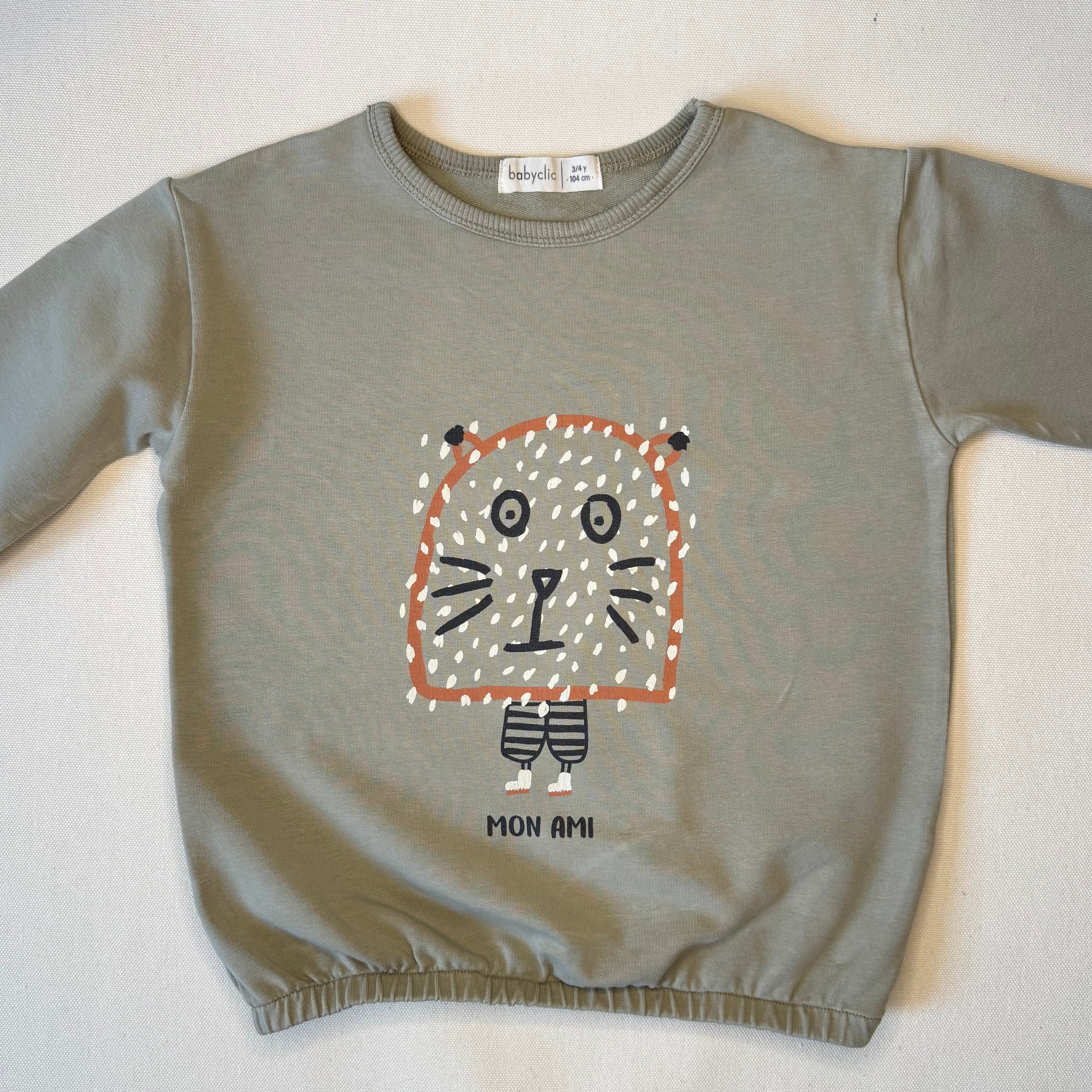 Pullover Babyclic 3-4 ans
