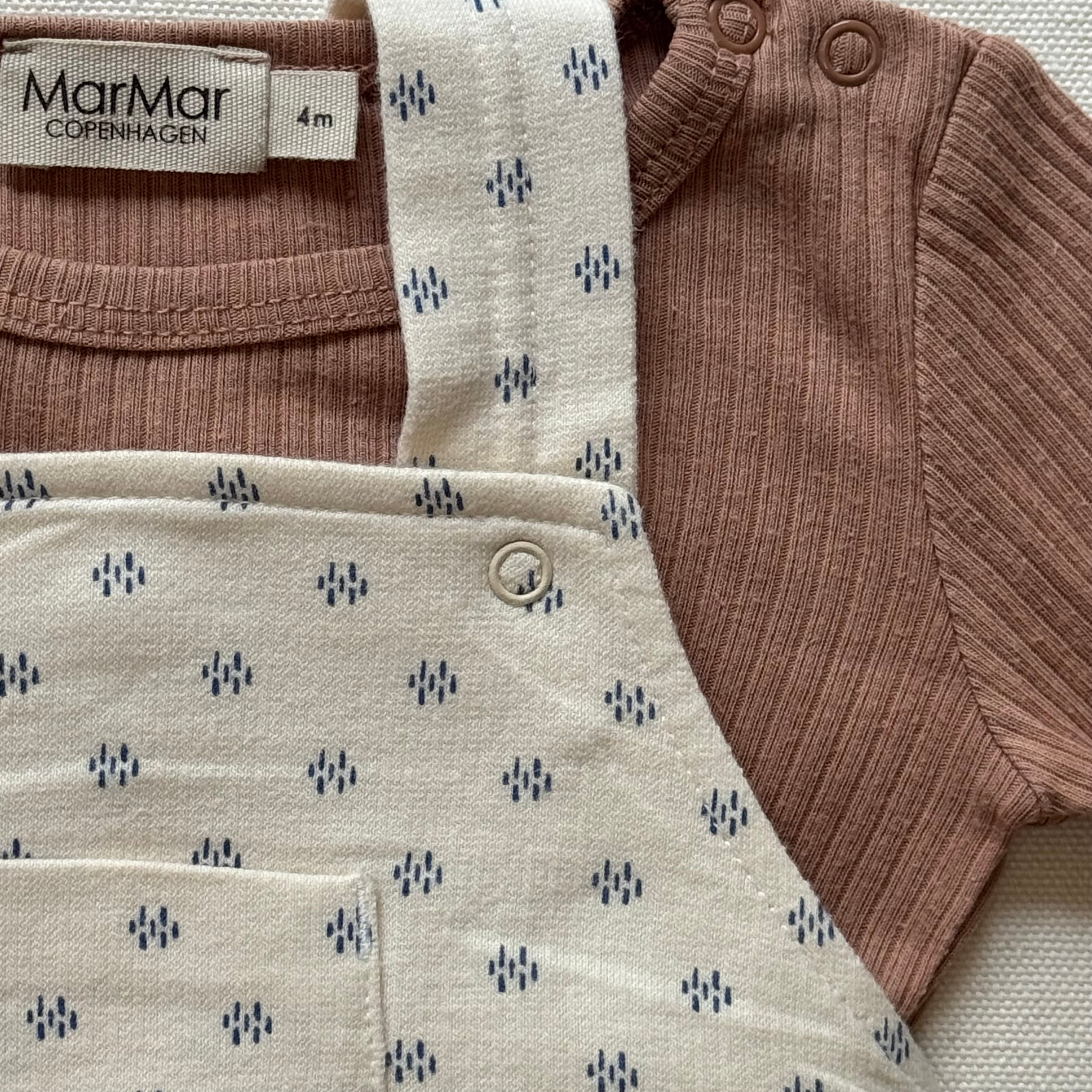 Salopette été petit bateau 6 mois