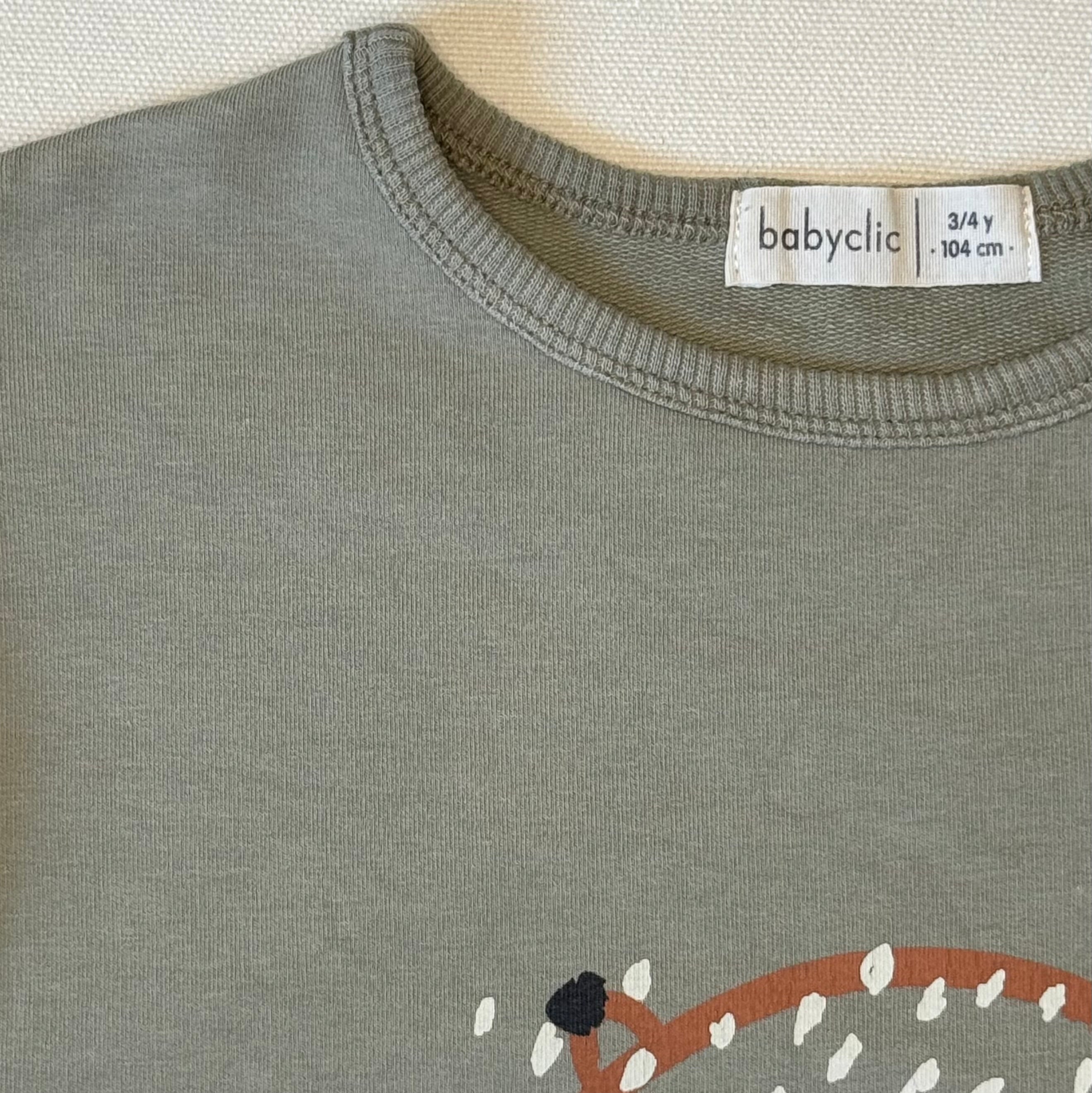 Pullover Babyclic 3-4 ans